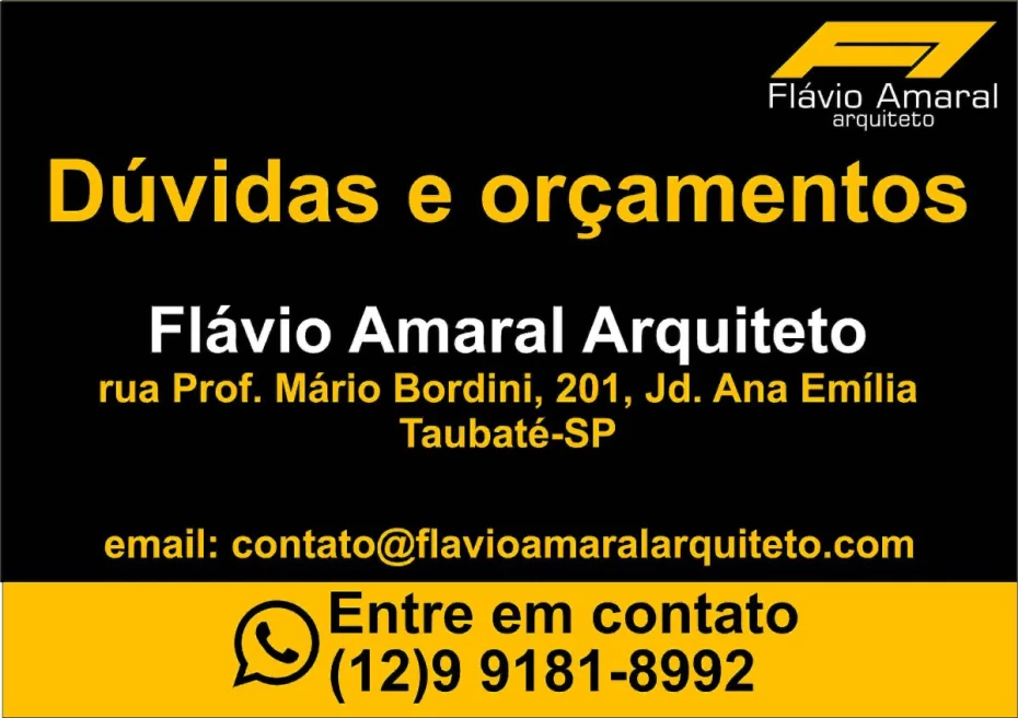 Foto 1:  — Flávio Amaral - Alvarás, Projetos e Habite-se